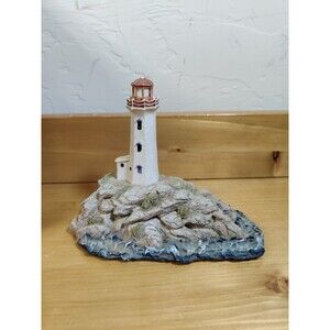 Lighthouses Of North America 1996 Peggy’s Cove Nova Scotia Giftcraft Sculpture
